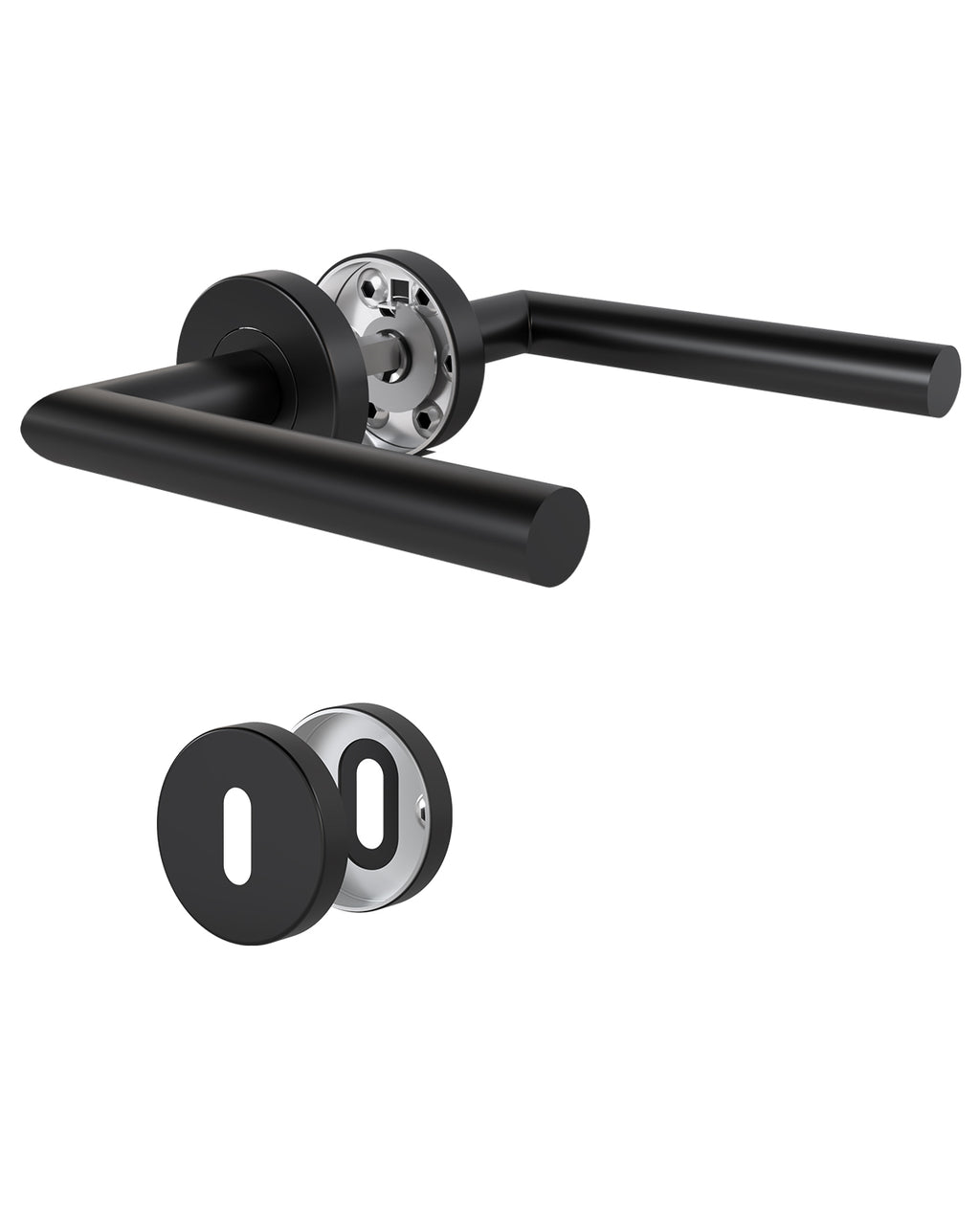 DIYGEEK Türgriffe Innentüren Schwarz,BB