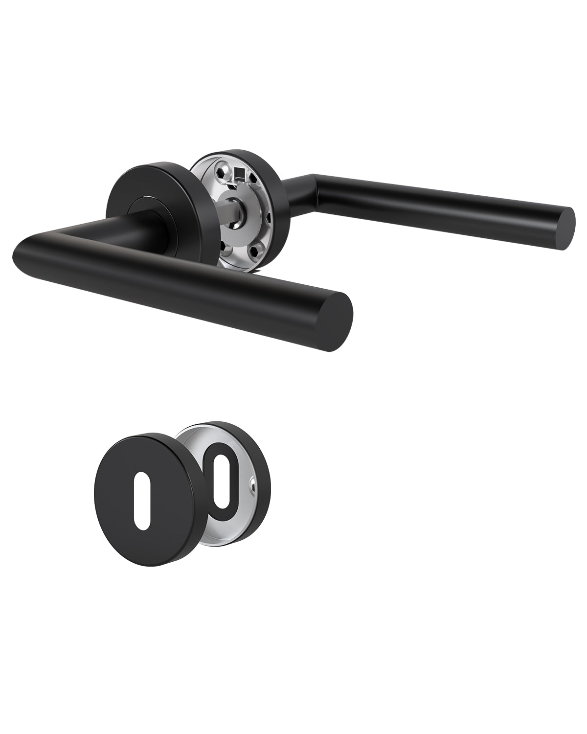 DIYGEEK Türgriffe Innentüren Schwarz,BB