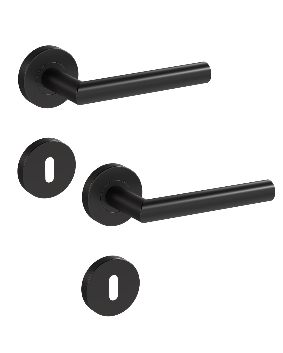 DIYGEEK Türgriffe Innentüren Schwarz,BB