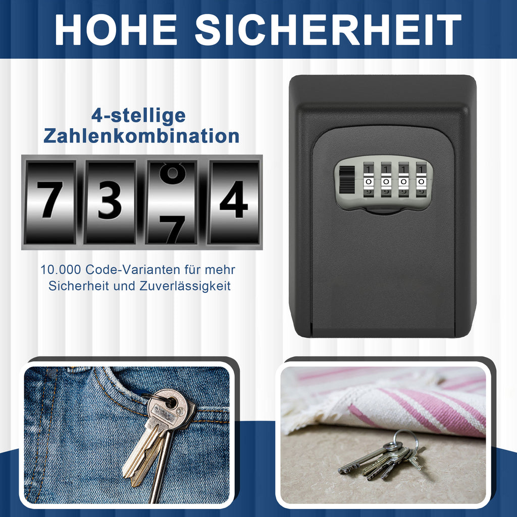 DIYGEEK Schlüsseltresor mit Zahlencode