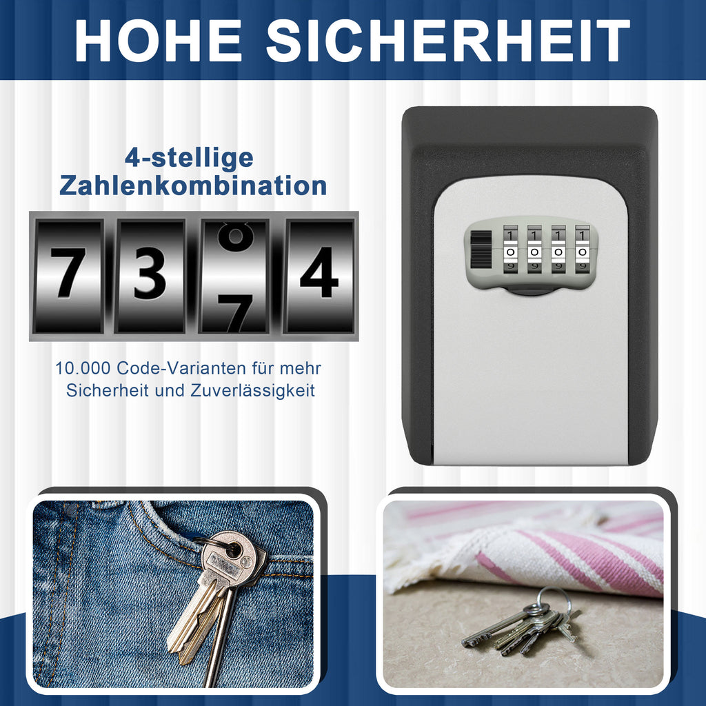 DIYGEEK Schlüsselsafe Aussen