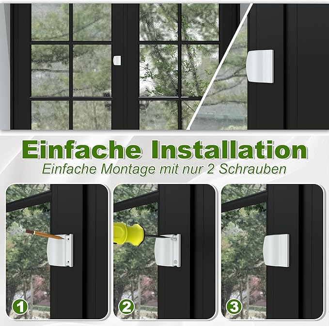 DIYGEEK Einfache Montage ohne Bohren Weiß