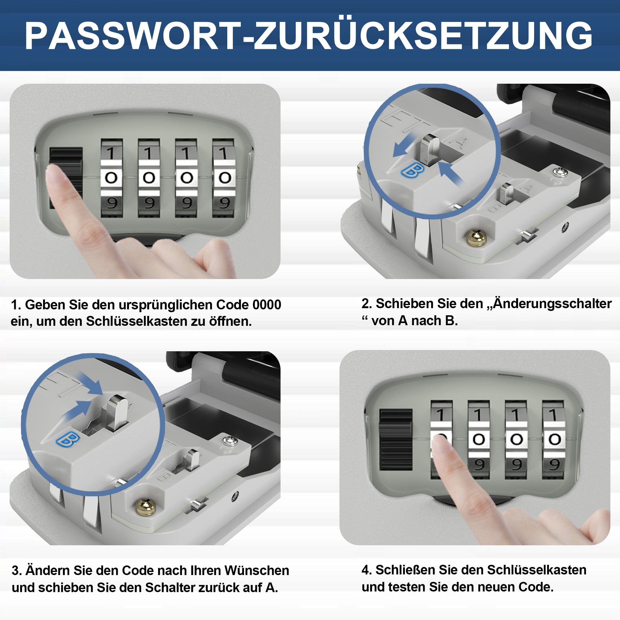 DIYGEEK Schlüsselsafe Aussen
