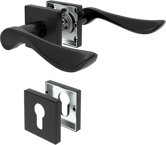 DIYGEEK Türgriffe Innentüren Schwarz,PZ