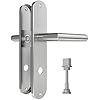 DIYGEEK Türdrücker mit Montagezubehör Silber,GB